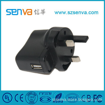 UL/CE Approval Universal Power Adapter for Mobile Phone (XH-6W-5V01-AF-09)
